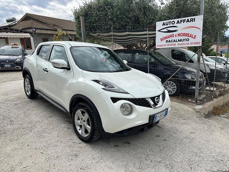 Bianco Usata 2015 Nissan Juke SUV | 9499 € (Buon prezzo) - Immagine 1/4