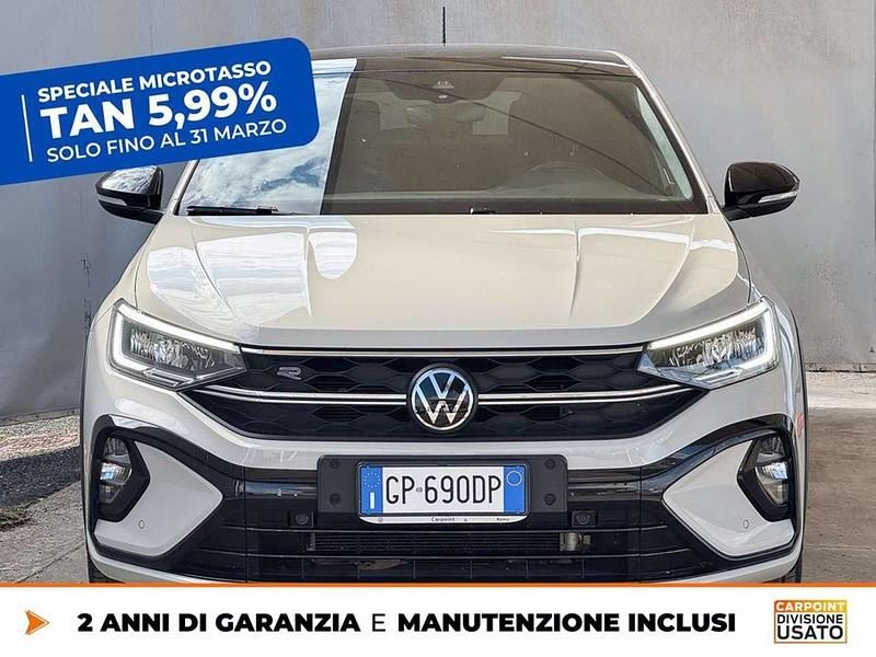 Usata VW Taigo R-line 110 CV (80 kW) 2023 Bianco SUV