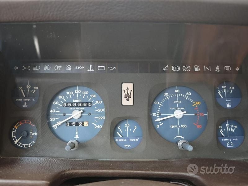 Usata Maserati Biturbo 180 CV (132 kW) 1983 Grigio Coupé