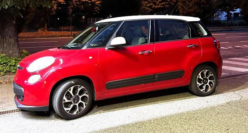 Usata Fiat 500L Pop Star 95 CV (69 kW) 2017 Rosso Monovolume