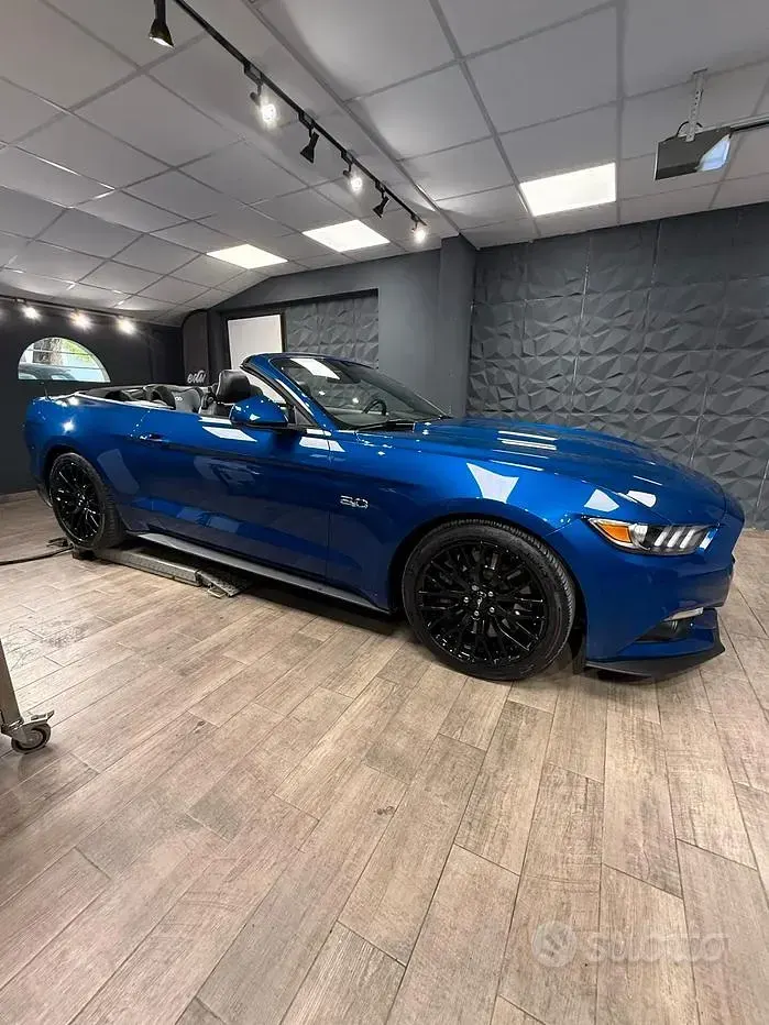 Usata Ford Mustang 421 CV (309 kW) 2018 Blu Coupé