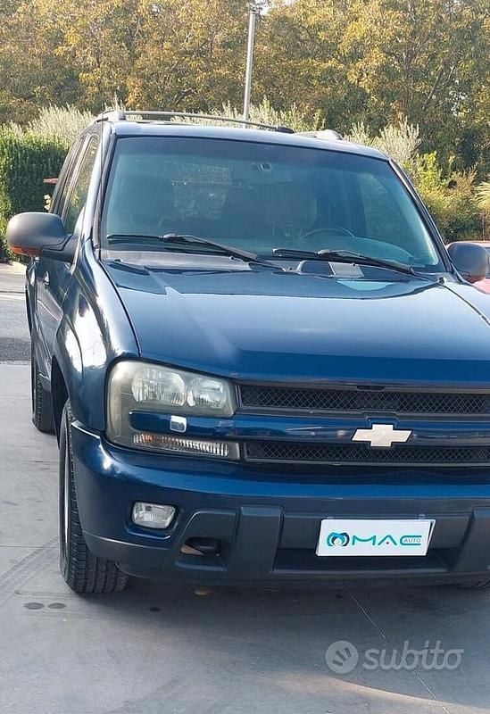 Usata Chevrolet TrailBlazer LTZ 273 CV (200 kW) 2002 Blu SUV