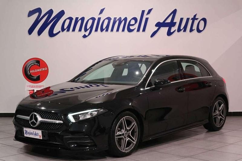 Usata Mercedes A180 Premium 116 CV (85 kW) 2018 Nero Berlina