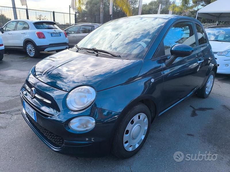 Usata Fiat 500 Lounge 69 CV (50 kW) 2018 Blu Berlina