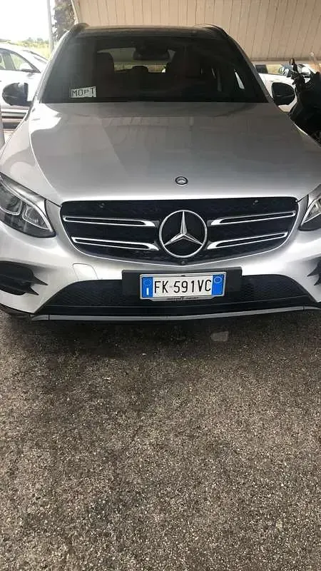 Usata Mercedes GLC250 Premium 204 CV (150 kW) 2016 Argento SUV
