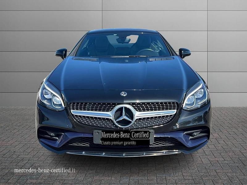 Usata Mercedes SLC180 AMG line 156 CV (114 kW) 2020 Nero Cabrio