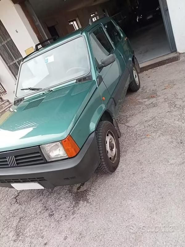 Usata Fiat Panda 4x4 Trekking 54 CV (39 kW) 1999 Verde Utilitaria