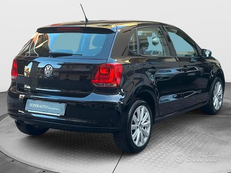 Usata VW Polo Highline 90 CV (66 kW) 2010 Nero Berlina