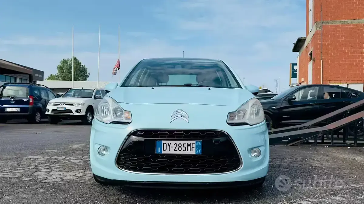 Usata Citroën C3 95 CV (69 kW) 2009 Blu Berlina