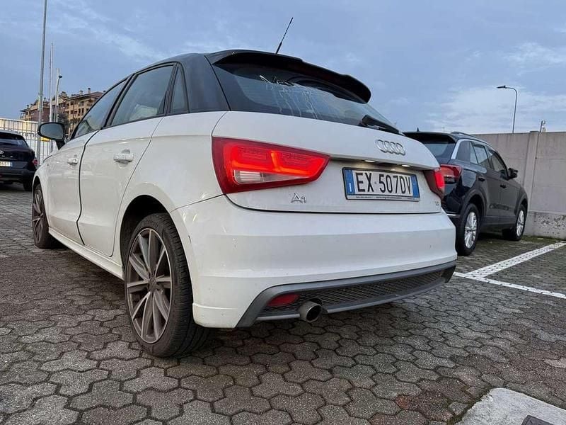 Usata Audi A1 Sportback S-Line 90 CV (66 kW) 2014 Bianco Utilitaria