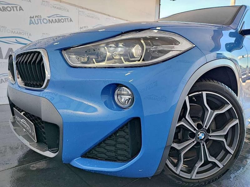 Usata BMW X2 M Sport 192 CV (141 kW) 2019 Blu/azzurro SUV