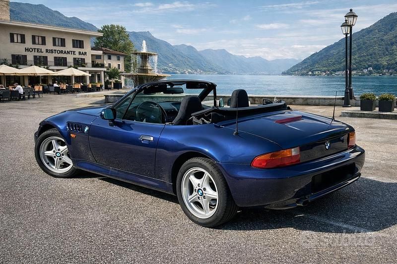 Usata BMW Z3 116 CV (85 kW) 1997 Blu Cabrio