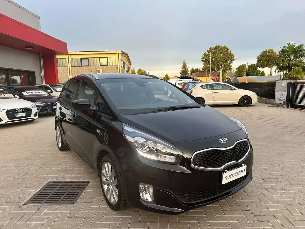 Usata Kia Carens 116 CV (85 kW) 2016 Nero Monovolume