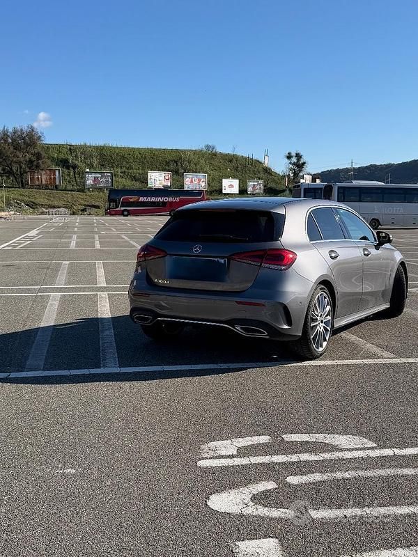 Usata Mercedes A180 Advanced Plus 136 CV (100 kW) 2022 Grigio Berlina
