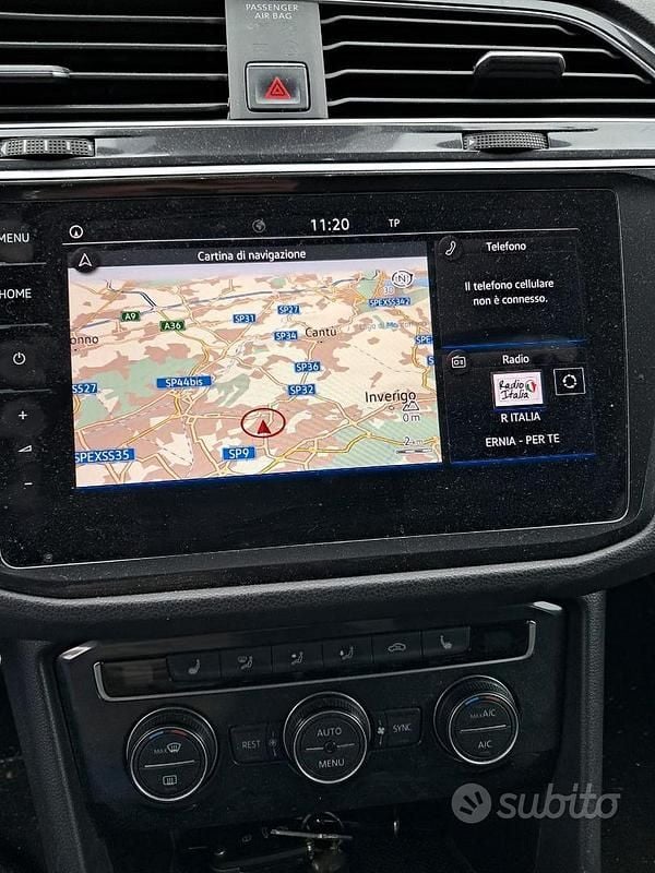 Occasion VW Tiguan R-line 193 ch (141 kW) 2018 Gris SUV