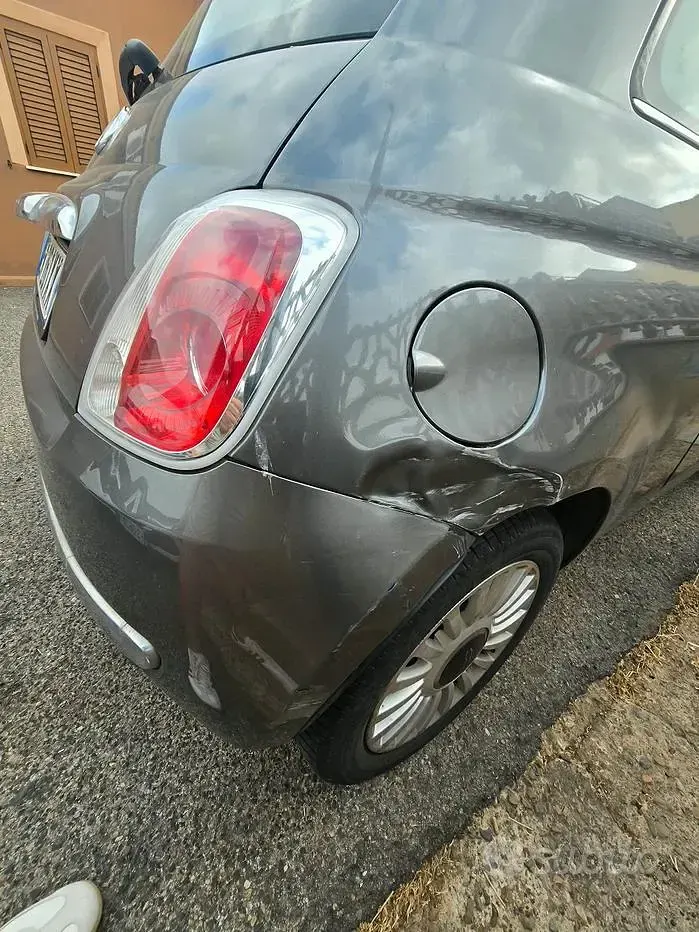 Usata Fiat 500 69 CV (50 kW) 2012 Grigio Utilitaria