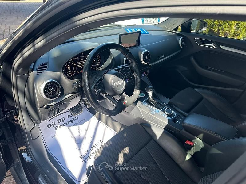 Usata Audi A3 151 CV (111 kW) 2017 Nero Berlina