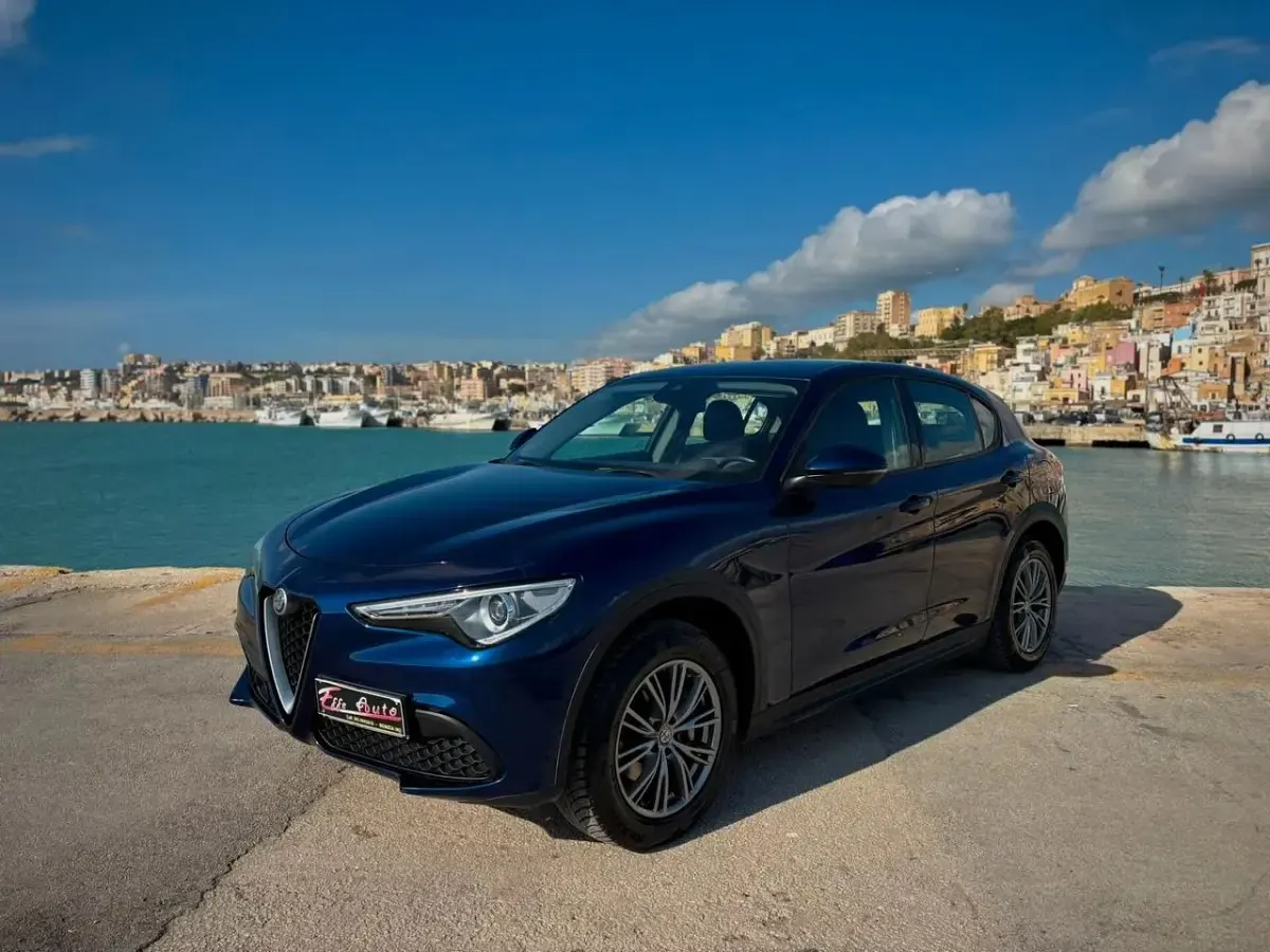 Brugt Alfa Romeo Stelvio Super 190 HK (139 kW) 2019 Blå SUV