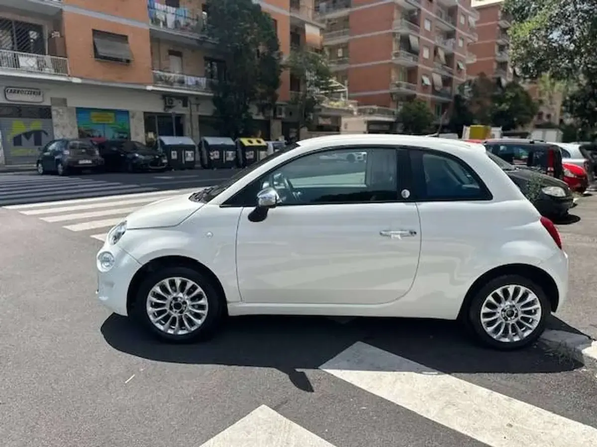 Usata Fiat 500 Mirror 69 CV (50 kW) 2017 Bianco Utilitaria
