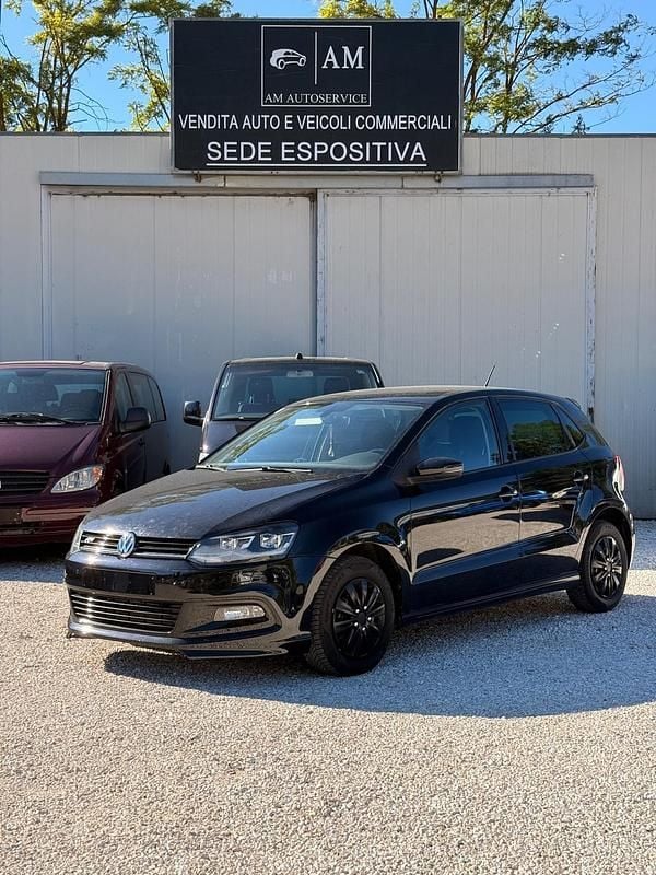 Usata VW Polo R-line 75 CV (55 kW) 2015 Nero Berlina