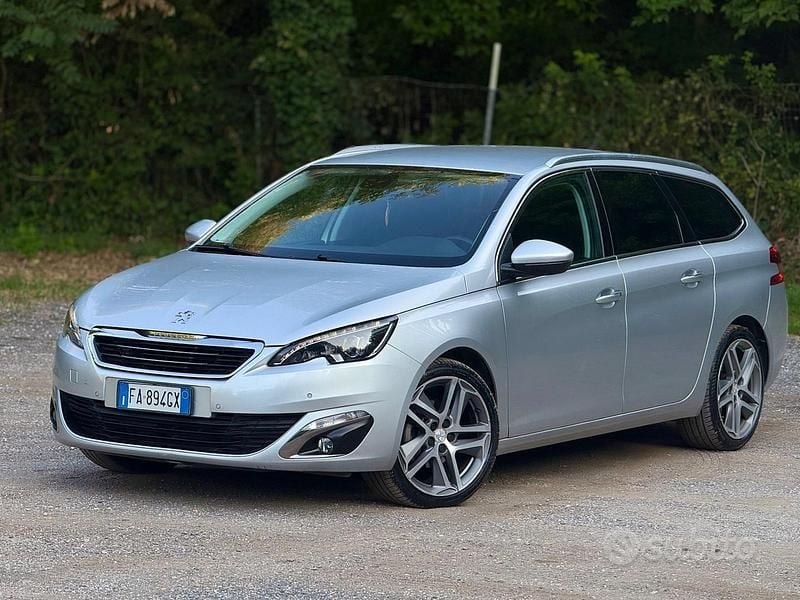 Grigio Usata 2015 Peugeot 308 GT-line Station wagon | 4900 € (Super prezzo) - Immagine 1/4