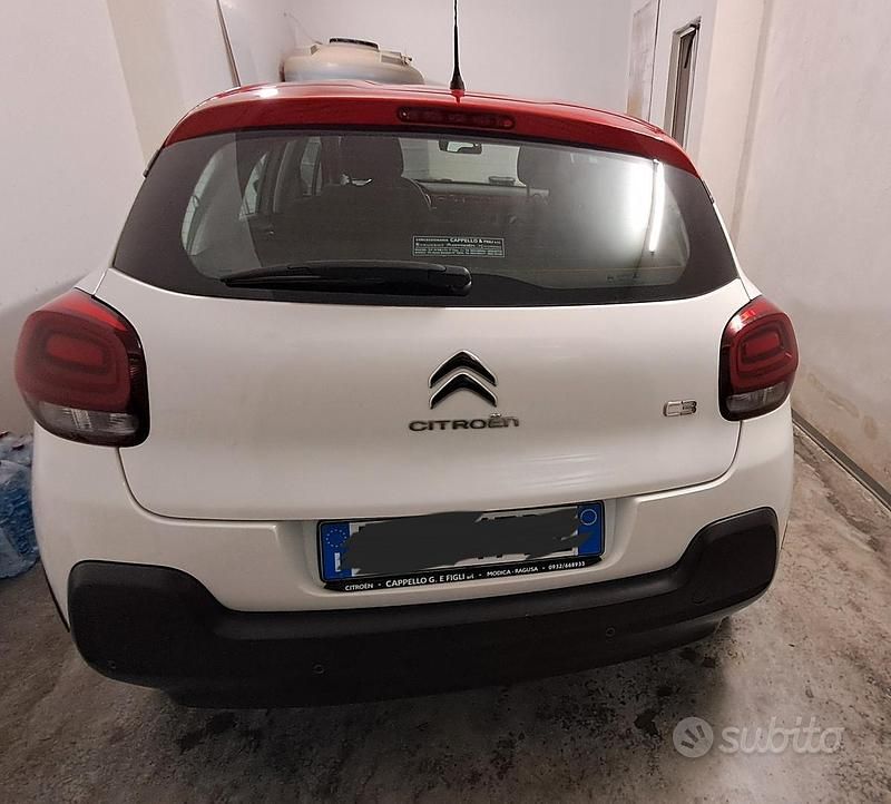 Usata Citroën C3 Shine 102 CV (75 kW) 2019 Bianco Utilitaria