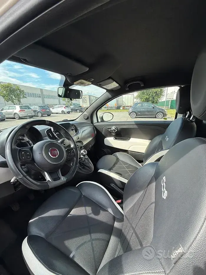 Usata Fiat 500 Sport 69 CV (50 kW) 2017 Bianco Berlina