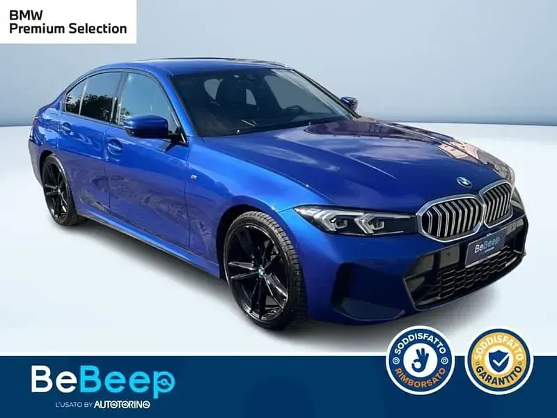 Usata BMW 320e M Sport 204 CV (150 kW) 2023 Blu Berlina
