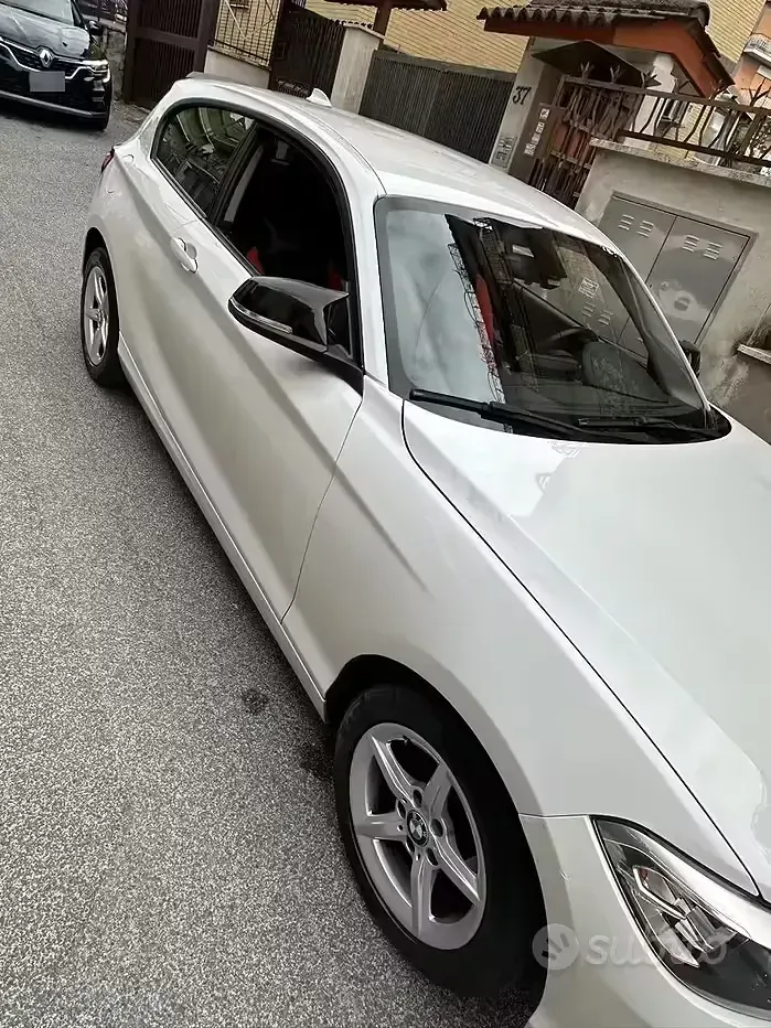Usata BMW 116 109 CV (80 kW) 2015 Bianco Utilitaria