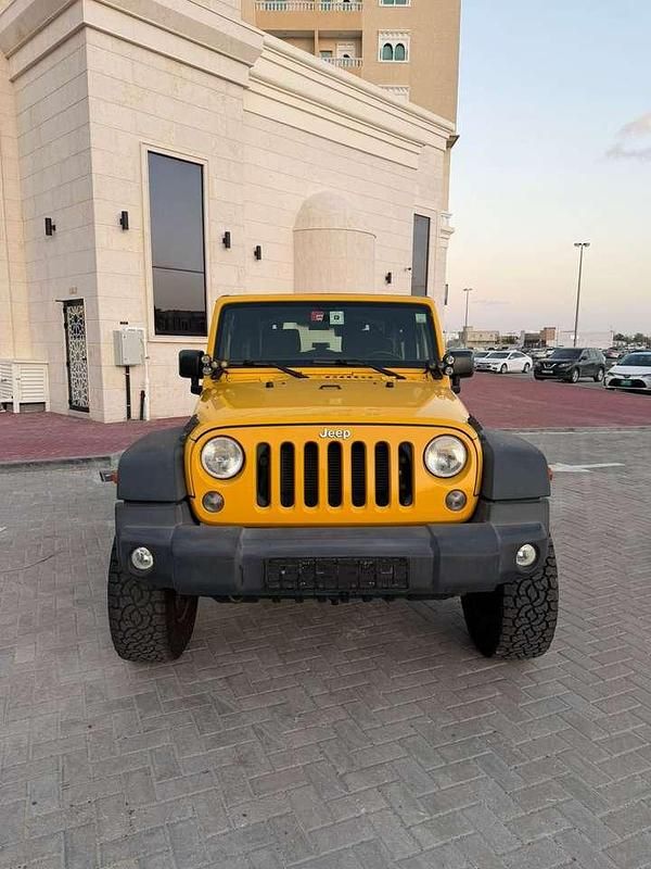 Usata Jeep Wrangler Sport 284 CV (208 kW) 2015 Giallo SUV