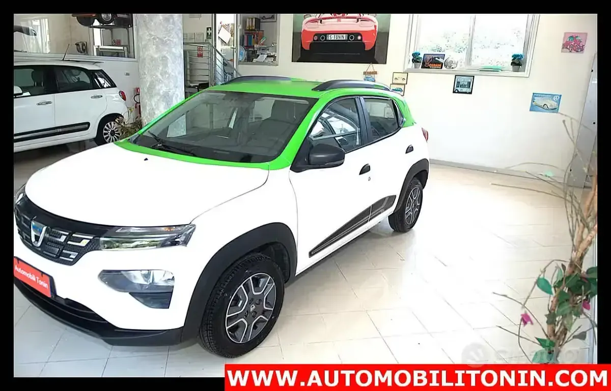 Usata Dacia Spring 18 kW (25 CV) 2021 Bianco Utilitaria