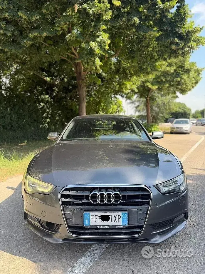 Usata Audi A5 S-Line 190 CV (139 kW) 2016 Grigio Coupé