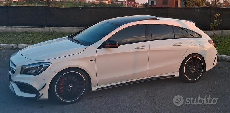 Usata Mercedes CLA45 AMG AMG 381 CV (280 kW) 2016 Bianco