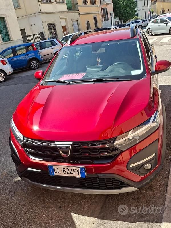 Usata Dacia Sandero Stepway 110 CV (80 kW) 2023 Rosso Utilitaria