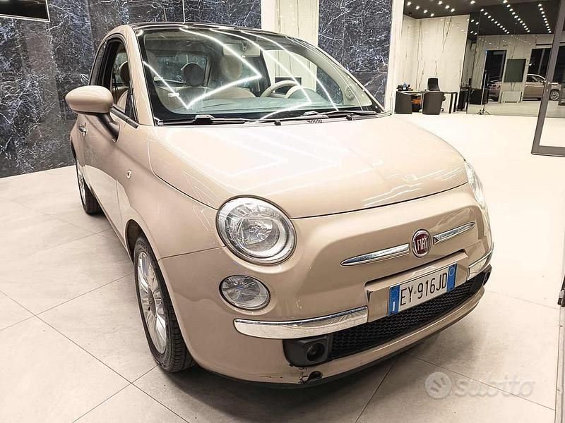 Usata Fiat 500 Pop Star 69 CV (50 kW) 2015 Marrone Utilitaria