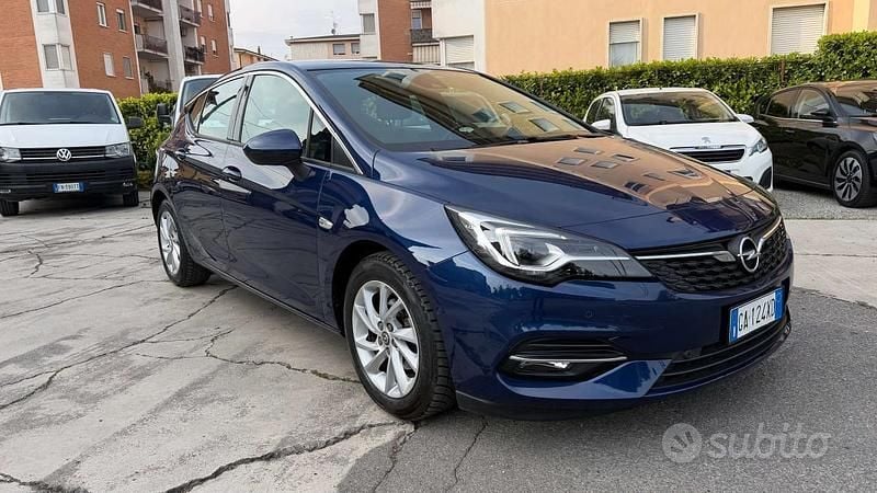 Usata Opel Astra Business Elegance 105 CV (77 kW) 2020 Blu/azzurro Berlina