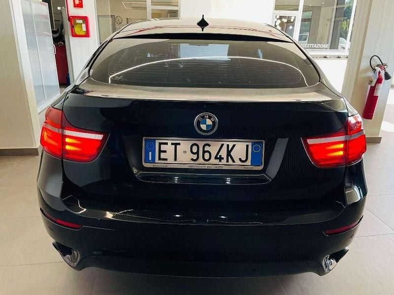 Usata BMW X6 Efficient Dynamics 245 CV (180 kW) 2013 Nero SUV