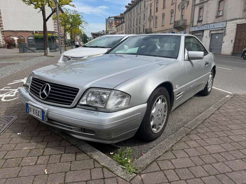 Grigio Usata 1997 Mercedes SL320 Cabrio | 19.900 € (Super prezzo) - Immagine 1/4