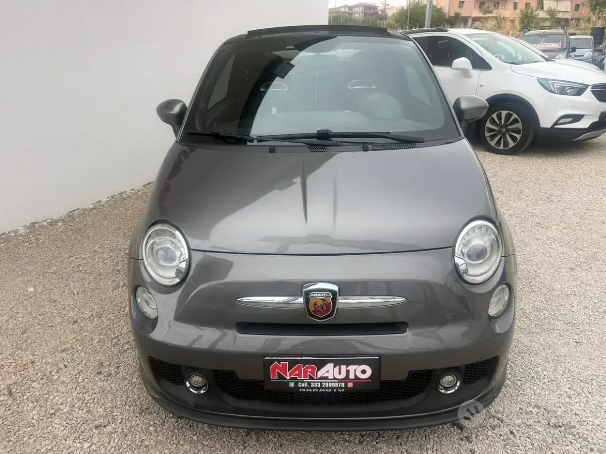 Usata Abarth 500C 140 CV (102 kW) 2011 Bianco Cabrio