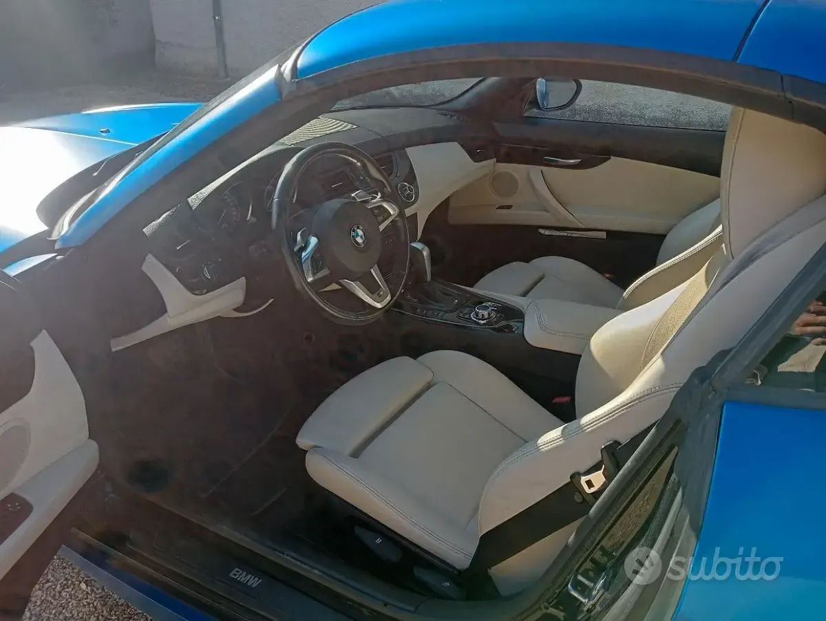 Usata BMW Z4 M Sport 204 CV (150 kW) 2010 Blu Cabrio