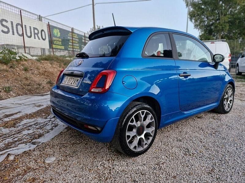 Usata Fiat 500 Sport 70 CV (51 kW) 2021 Blu Berlina