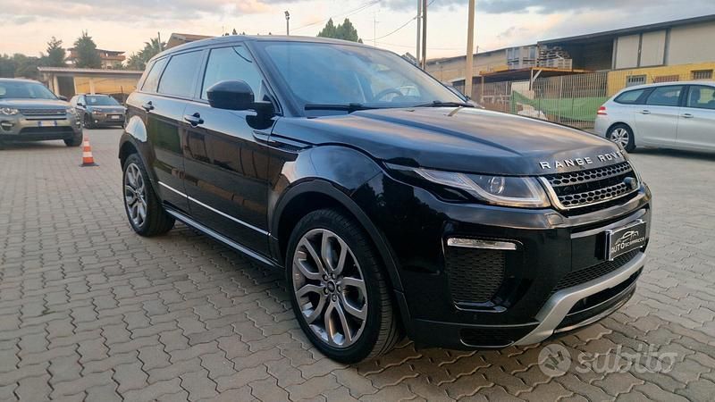 Usata Land Rover Range Rover evoque HSE 180 CV (132 kW) 2017 Nero SUV