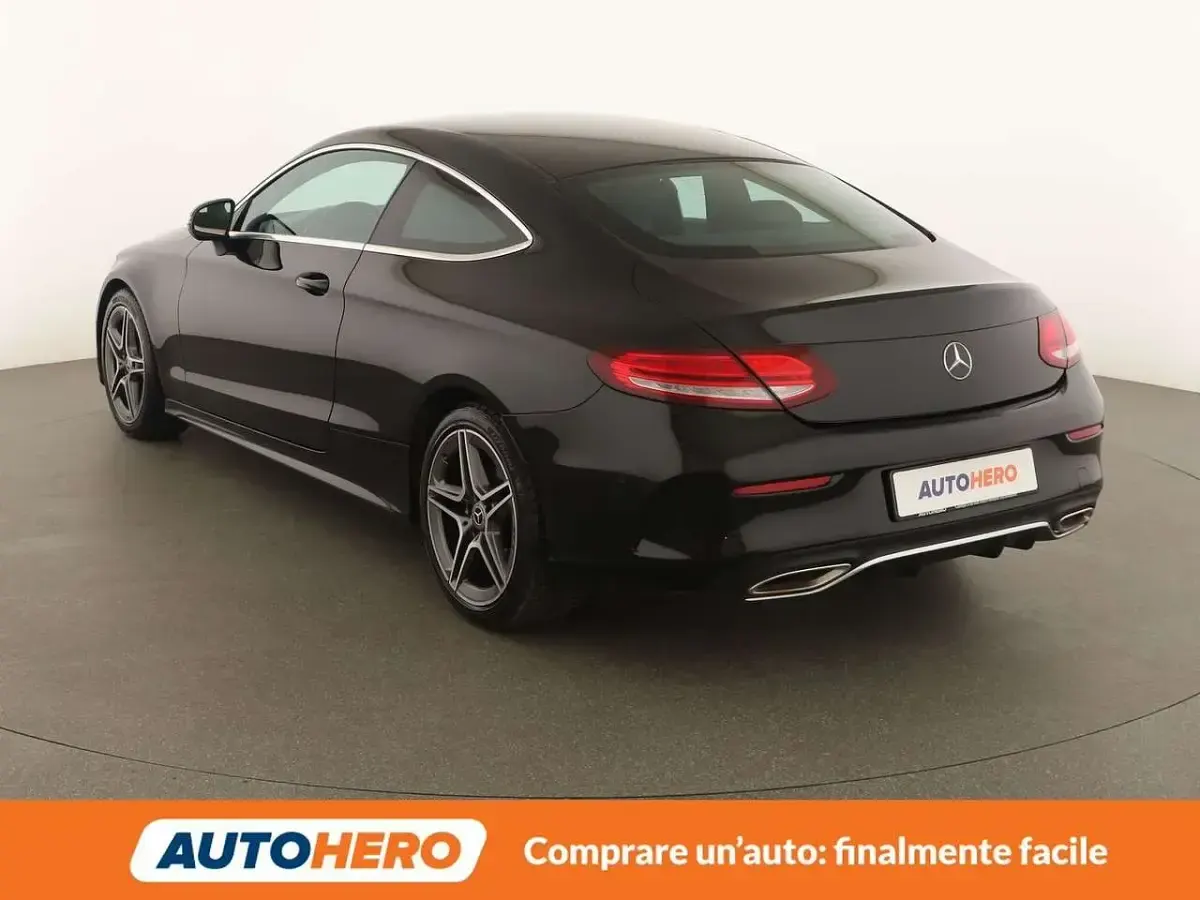 Usata Mercedes C200 184 CV (135 kW) 2020 Nero Coupé