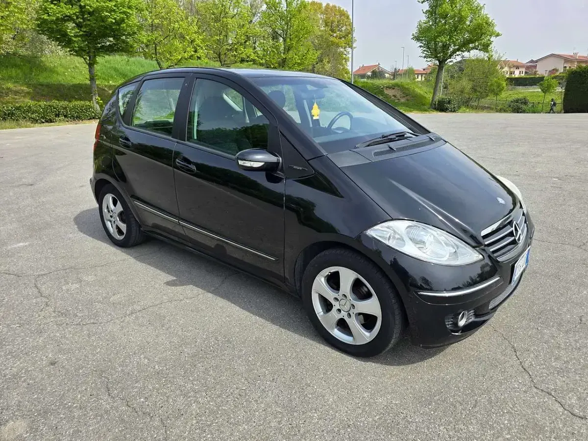 Usata Mercedes A150 Avantgarde 95 CV (69 kW) 2005 Nero Monovolume