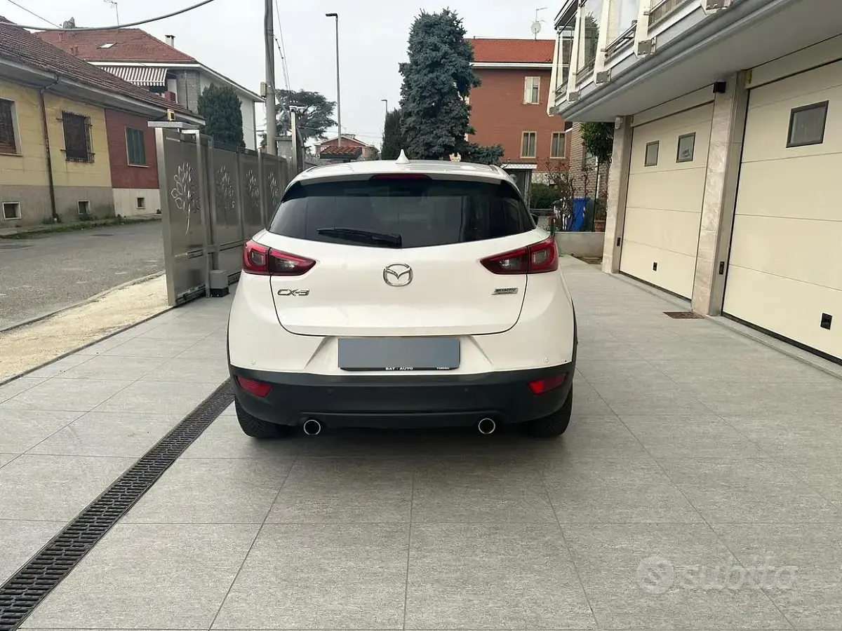 Usata Mazda CX-3 Evolve 105 CV (77 kW) 2017 Bianco SUV