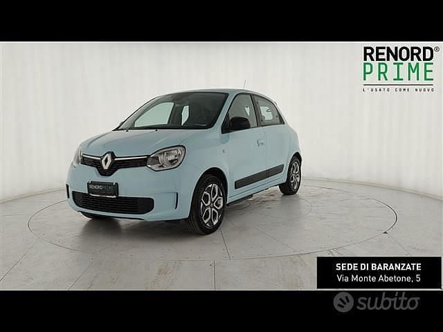 Usata Renault Twingo Equilibre 60 kW (82 CV) 2022 Azzurro Utilitaria