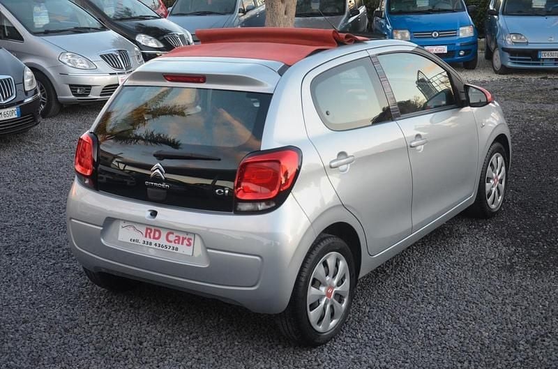 Usata Citroën C1 Shine 82 CV (60 kW) 2015 Argento Utilitaria