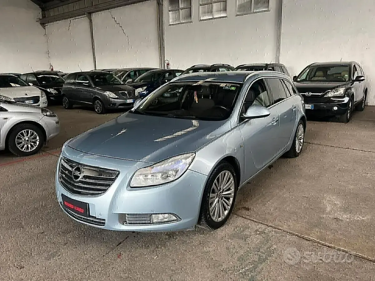 Usata Opel Insignia 131 CV (96 kW) 2014 Blu Berlina
