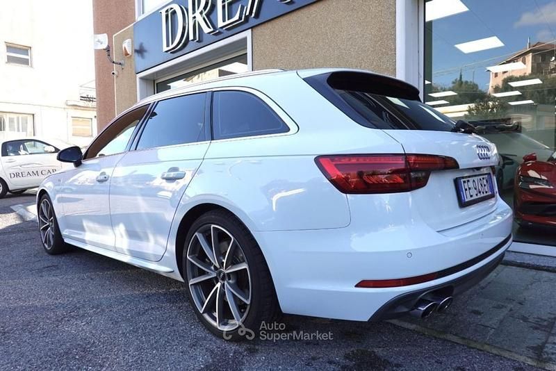 Usata Audi A4 S-line plus 272 CV (200 kW) 2016 Bianco pastello Station wagon
