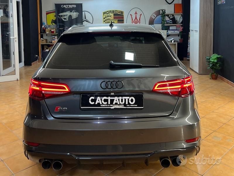 Usata Audi S3 Ambiente 300 CV (220 kW) 2019 Grigio Berlina